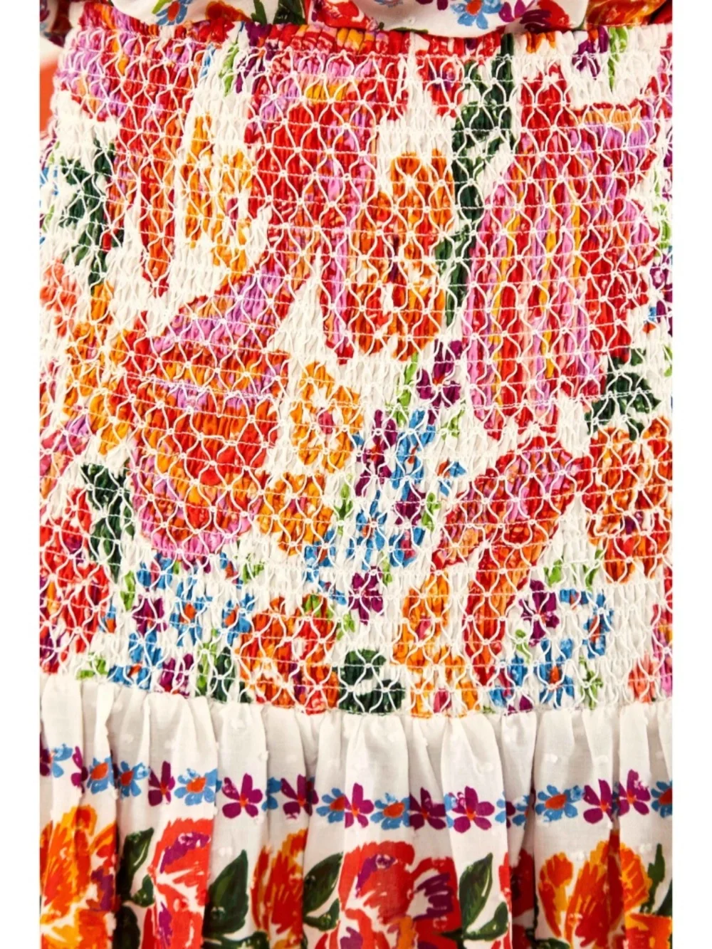 NEW Anthropologie Farm Rio Spring Bananas Mini Skirt Medium